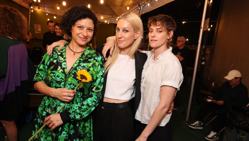 Alia Shawkat, Dylan Meyer, and Kristen Stewart at an event for 'The Wrong Girls'