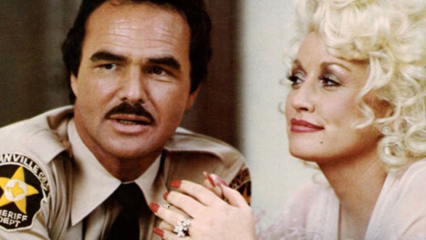Burt Reynolds and Dolly Parton in 'The Best Little Whorehouse in Texas'