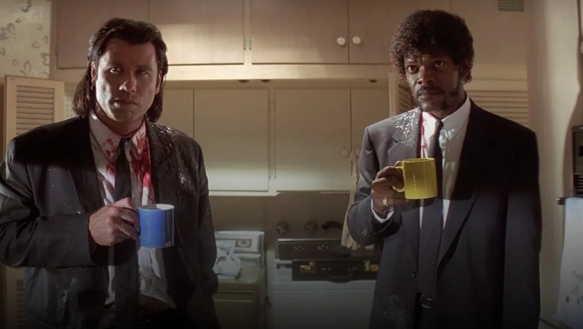 John Travolta and Samuel L. Jackson in 'Pulp Fiction'