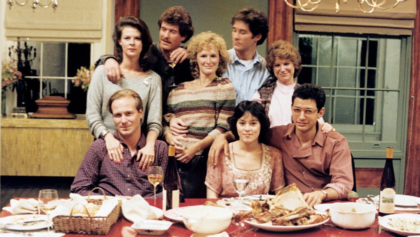 The ensemble cast of The Big Chill (1983)