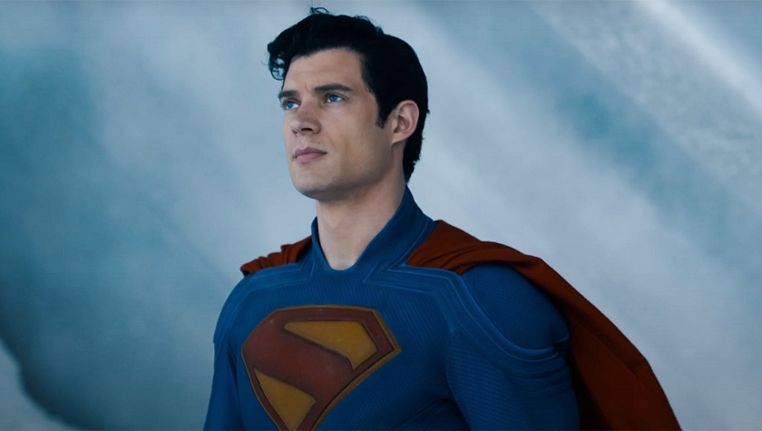 David Corenswet as Superman in James Gunn's Superman