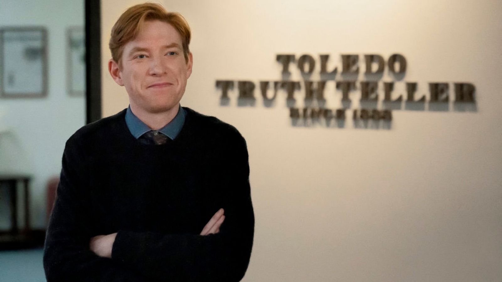 Domhnall Gleeson in 'The Paper'