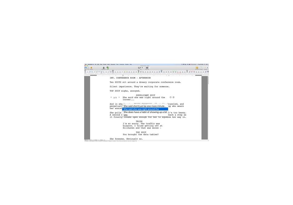 Animation World Network: Final Draft Releases Final Draft 10