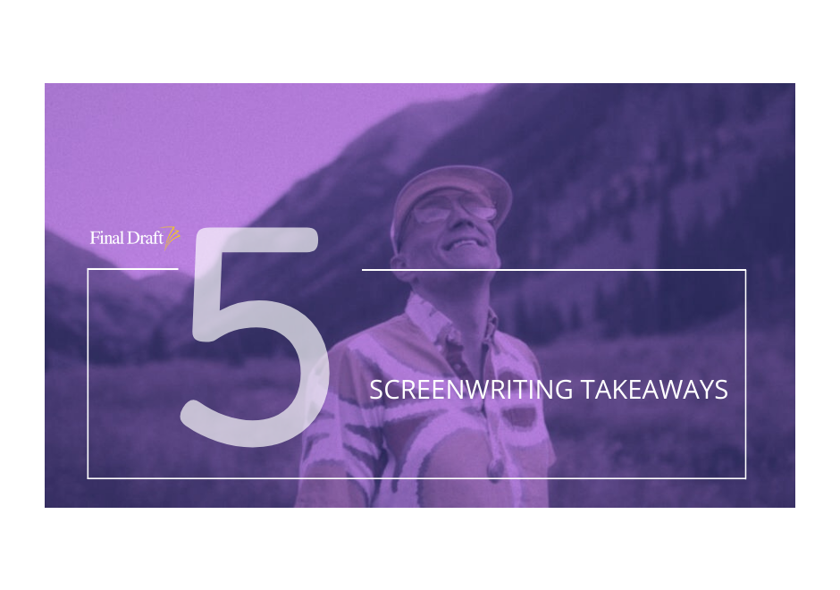 5 Screenwriting Takeaways: Fear & Loathing in Aspen’ about Hunter Thompson's sheriff run