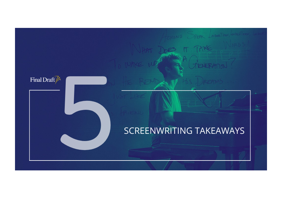 5 Screenwriting Takeaways: tick, tick...BOOM!’ hits a little harder in the wake of Sondheim's death