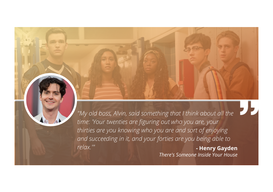 Write On with 'There's Someone Inside Your House' Writer Henry Gayden