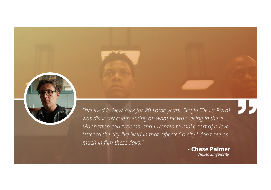 Write On with 'Naked Singularity' Co-Writer and Director Chase Palmer