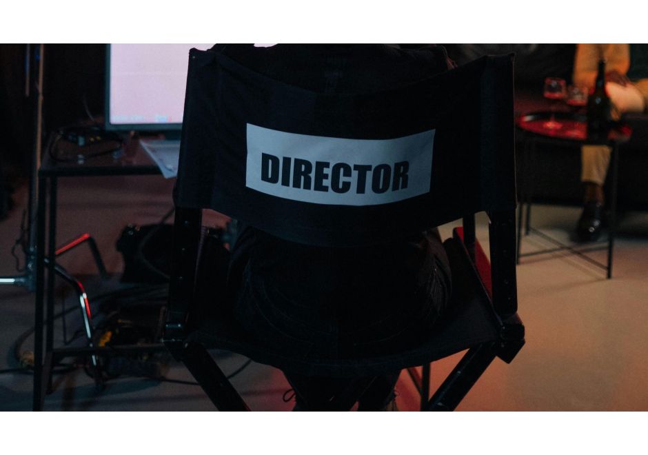Director's chair; photo by Ron Lach on Pexels