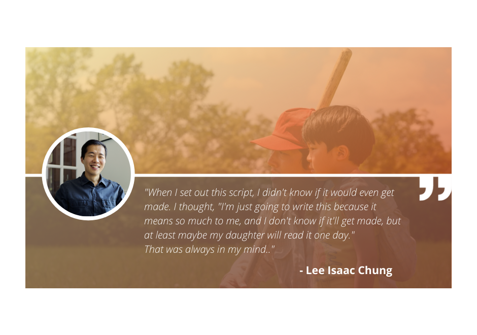 Write On with 'Minari' Writer-Director Lee Isaac Chung