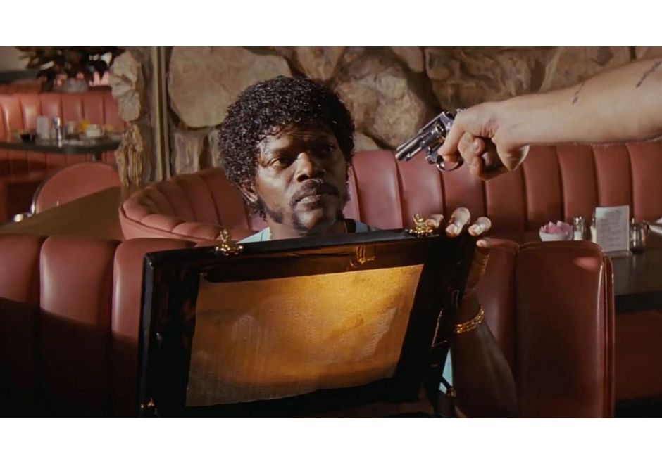 Samuel L. Jackson in Pulp Fiction