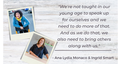 Filmmaker Ana Lydia Monaco, advertising president Ingrid Otero-Smart share what it means to be a Latina in entertainment