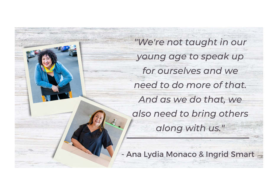 Filmmaker Ana Lydia Monaco, advertising president Ingrid Otero-Smart share what it means to be a Latina in entertainment