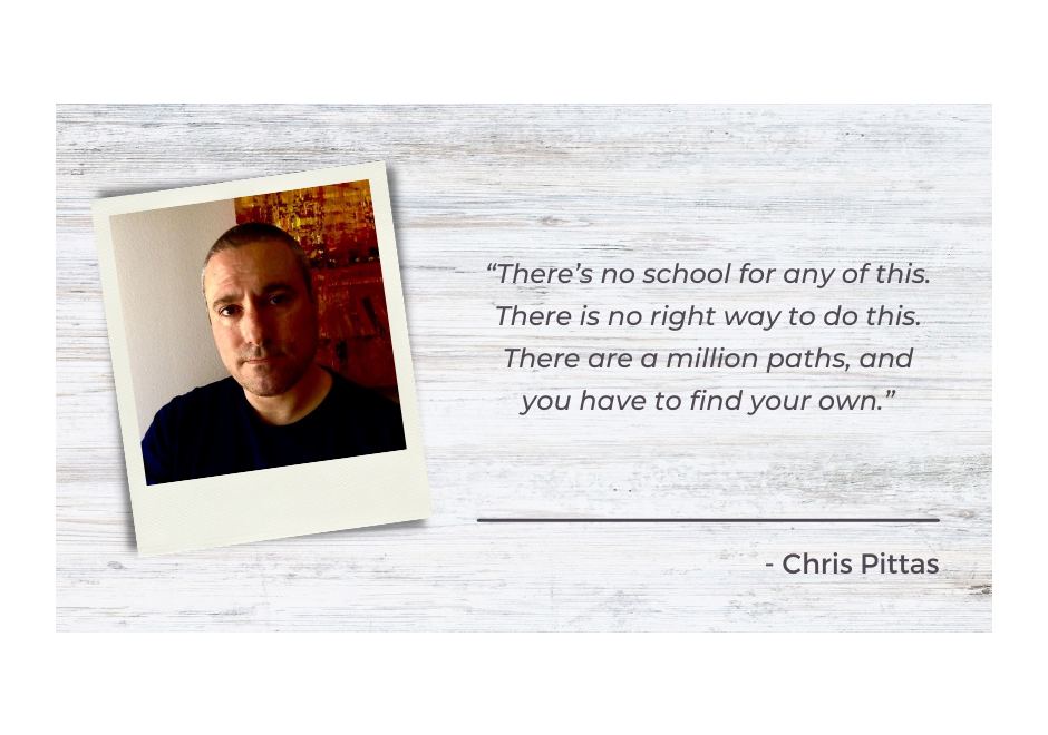 Screenwriter Chris Pittas proves you don't have to win, to win