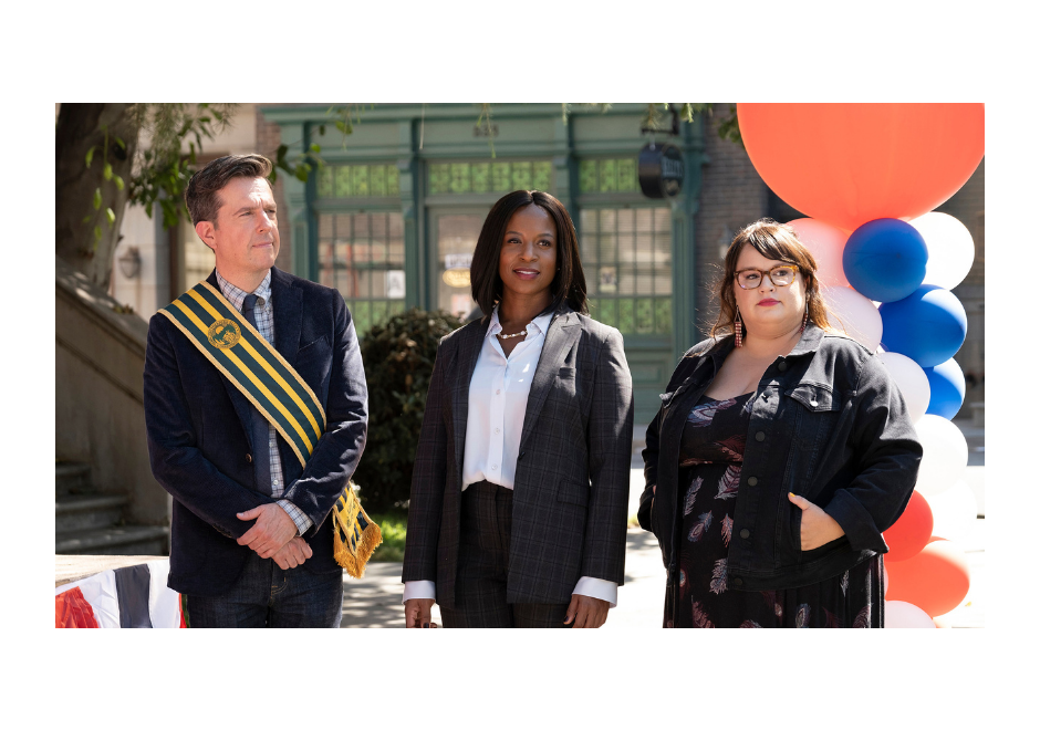 Native excellence with comedic revelation Jana Schmieding of Rutherford Falls’