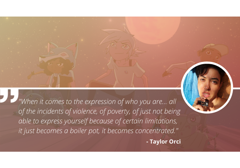 Write On with Vida’ and Kipo and the Age of Wonderbeasts’ Writer Taylor Orci