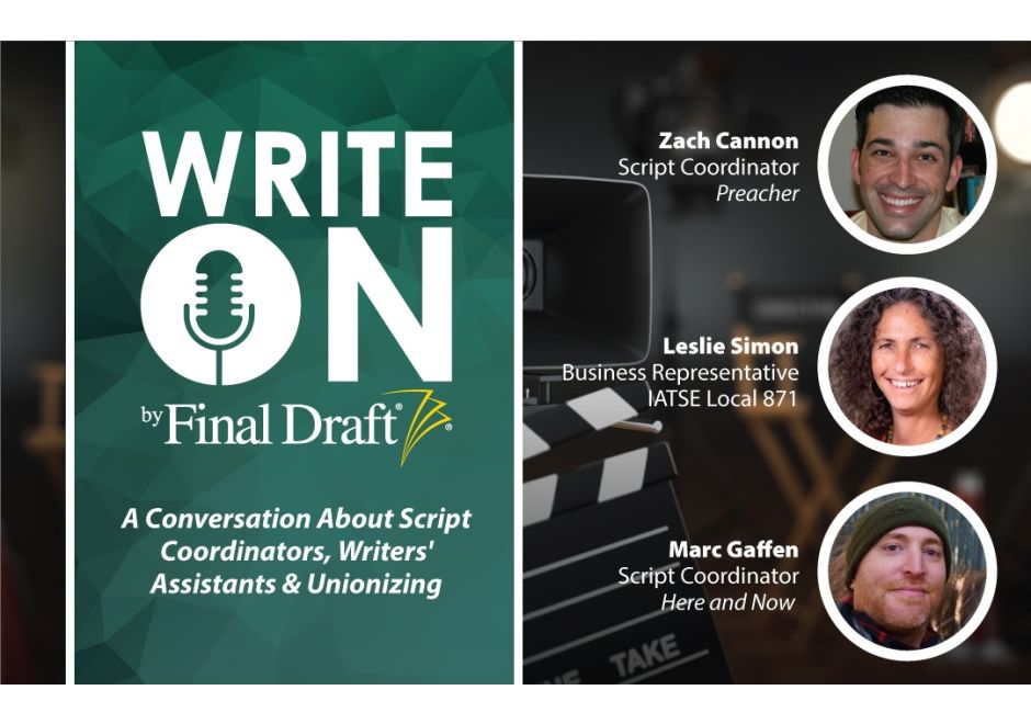 Write On Live: A Conversation about Unionizing with Script Assistants, Coordinators and IATSE