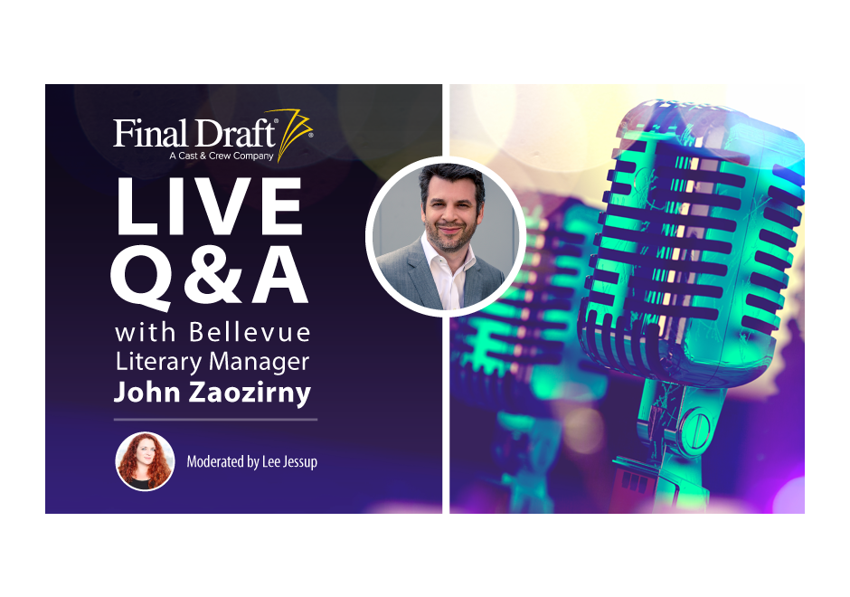 Q & A with Bellevue Lit Manager John Zaozirny, Moderated by Lee Jessup