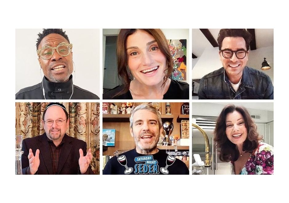Stars Come Together For The Saturday Night Seder’ In Benefit of The Coronavirus Emergency Response Fund