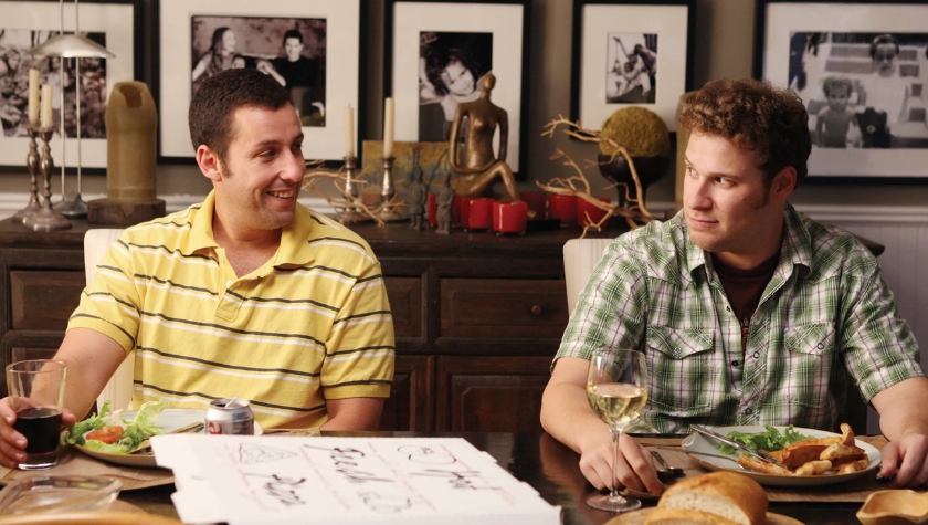 Adam Sandler and Seth Rogen in 'Funny People'