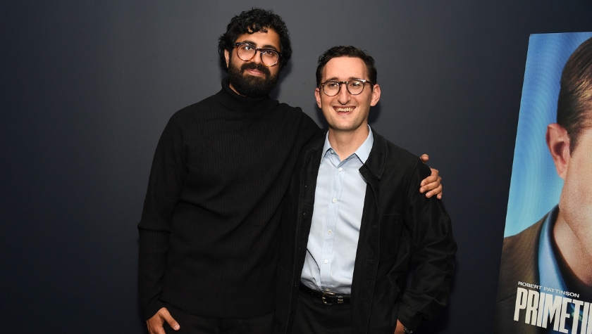 Ajon Singh and Lance Oppenheim at an event for 'Primetime'