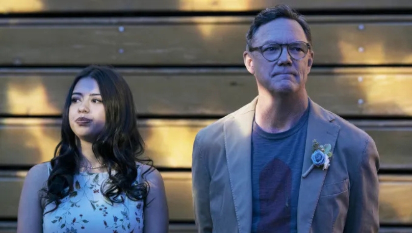 Amber Midthunder and Matthew Lillard in 'Carrie' (2026)