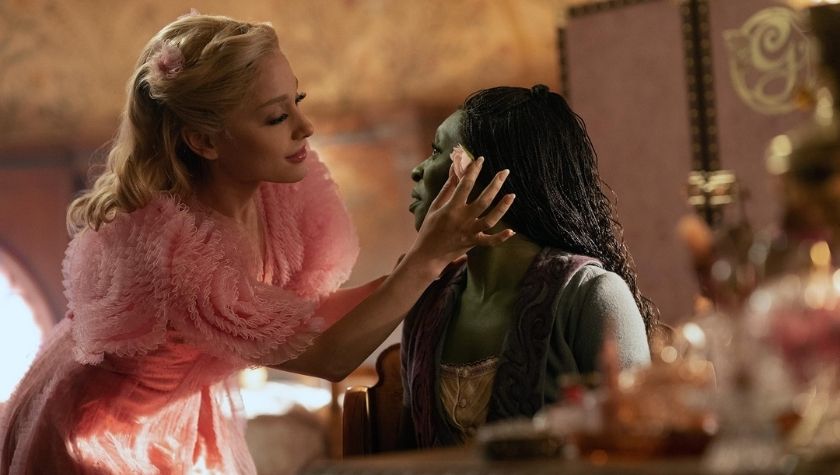 Ariana Grande and Cynthia Erivo in 'Wicked'