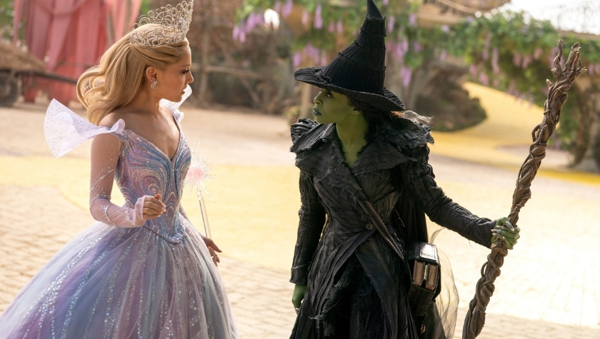 Ariana Grande and Cynthia Erivo in 'Wicked: For Good'
