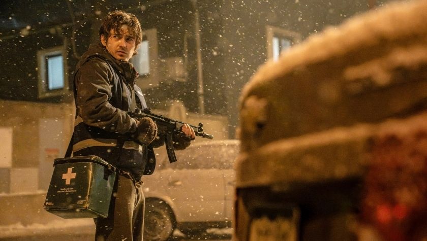 Austin Abrams in 'Resident Evil' (2026)