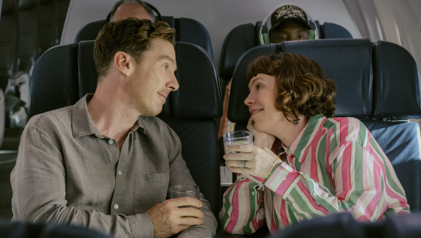 Benedict Cumberbatch and Olivia Colman in The Roses