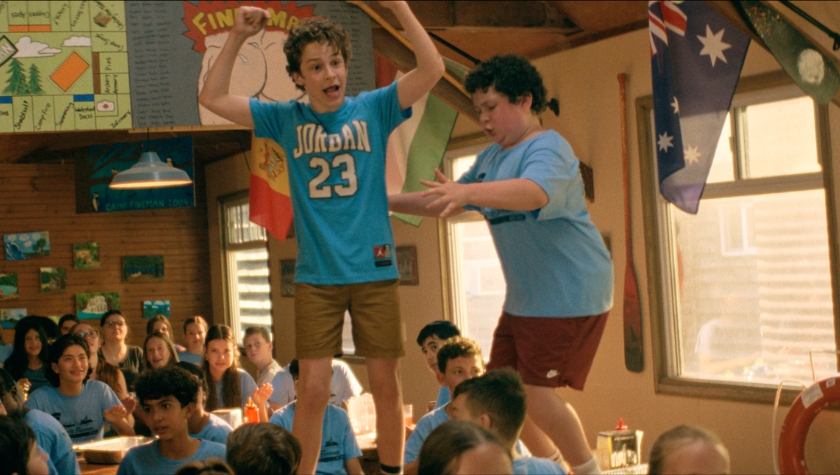 Benjamin Pajak and Aaron Harris in 'Tiny Fugitives'