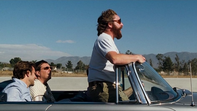 Bradley Cooper, Ed Helms, and Zach Galifianakis in 'The Hanover'