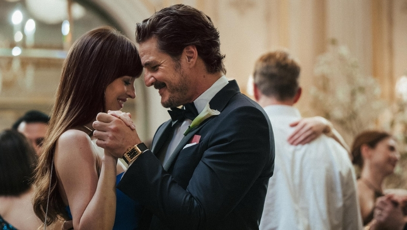 Dakota Johnson and Pedro Pascal in 'Materialists'