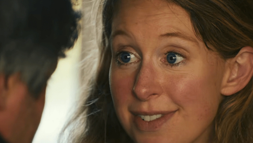 Elizabeth Holmes in 'You Can See Everything'