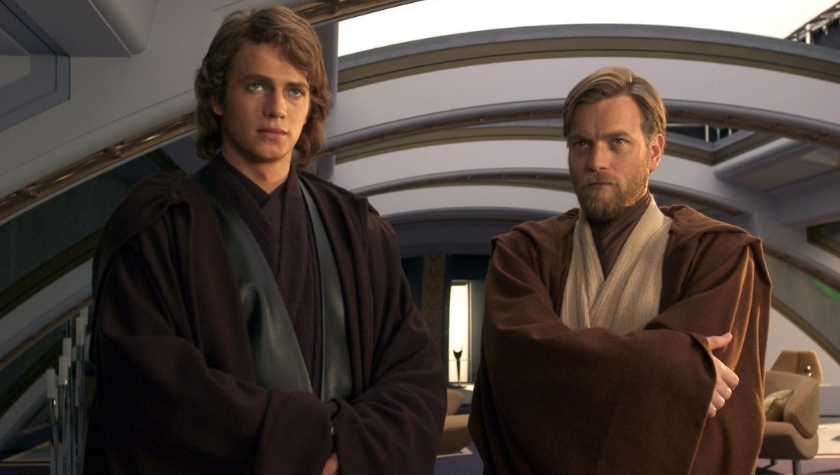 Hayden Christensen and Ewan McGregor in 'Star Wars: Episode III - Revenge of the Sith'