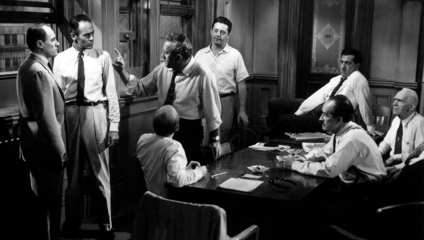 Henry Fonda, Jack Klugman, Lee J. Cobb, Edward Binns, John Fiedler, E.G. Marshall, Joseph Sweeney, and George Voskovec in 12 Angry Men