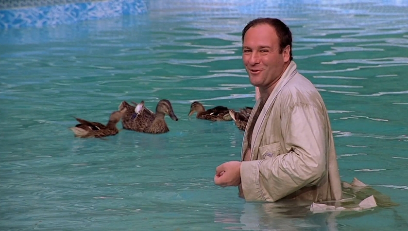James Gandolfini in 'The Sopranos'