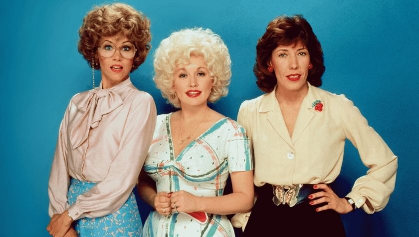 Jane Fonda, Dolly Parton, and Lily Tomlin in '9 to 5'