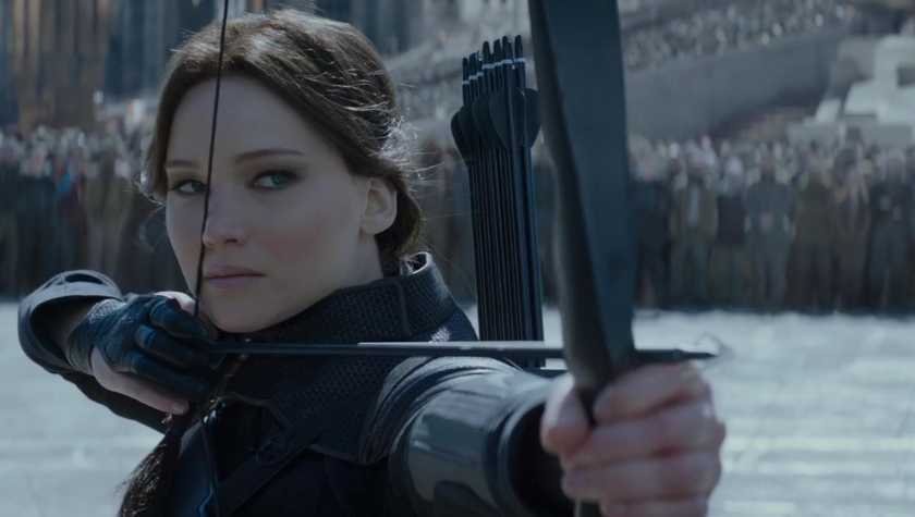 Jennifer Lawrence in 'The Hunger Games: Mockingjay - Part 2'