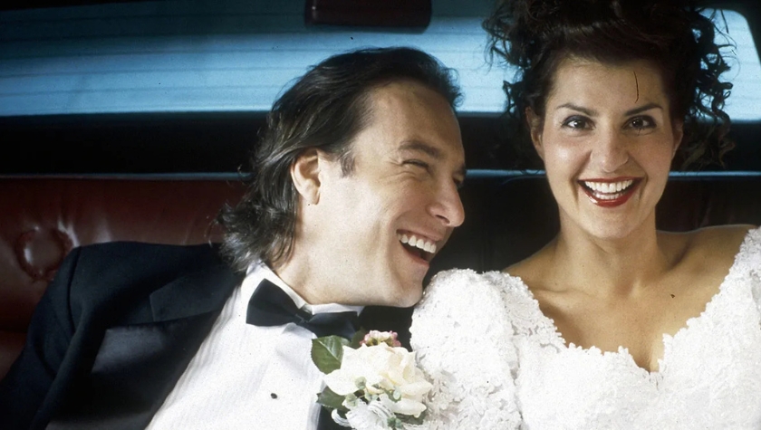 John Corbett and Nia Vardalos in 'My Big Fat Greek Wedding'