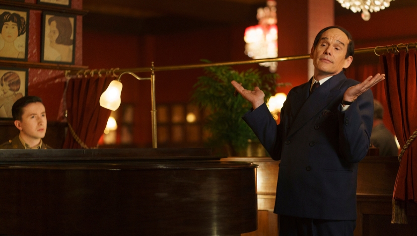 Jonah Lees and Ethan Hawke in 'Blue Moon'