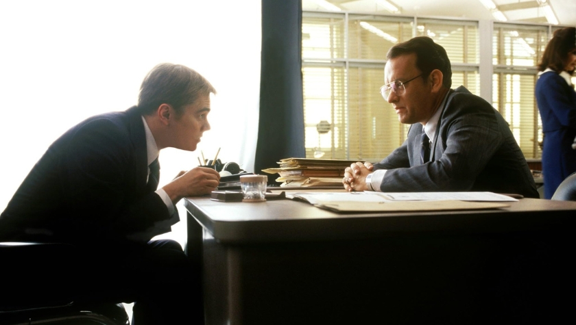 Leonardo DiCaprio and Tom Hanks in 'Catch Me If You Can'