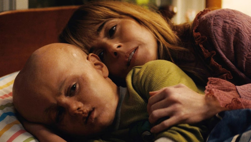 Linda Cardellini and Callum Vinson in 'Crystal Lake'