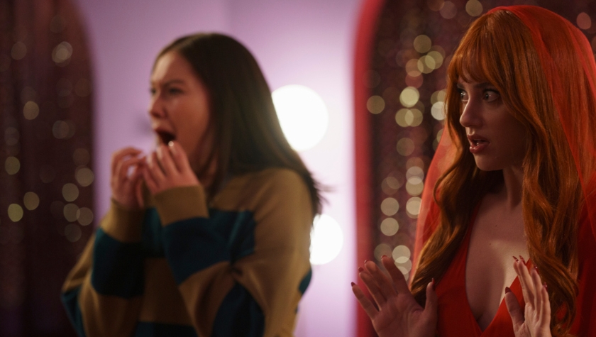 Lola Tung and Lili Reinhart in 'Forbidden Fruits'