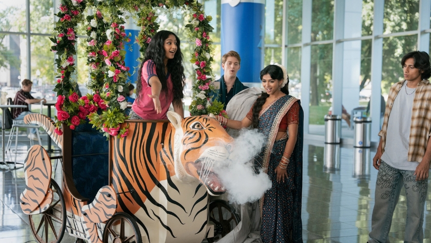 Maitreyi Ramakrishnan, Tanishq Joshi, Nico Greetham, and Priyanka Kedia in 'Best of the Best'