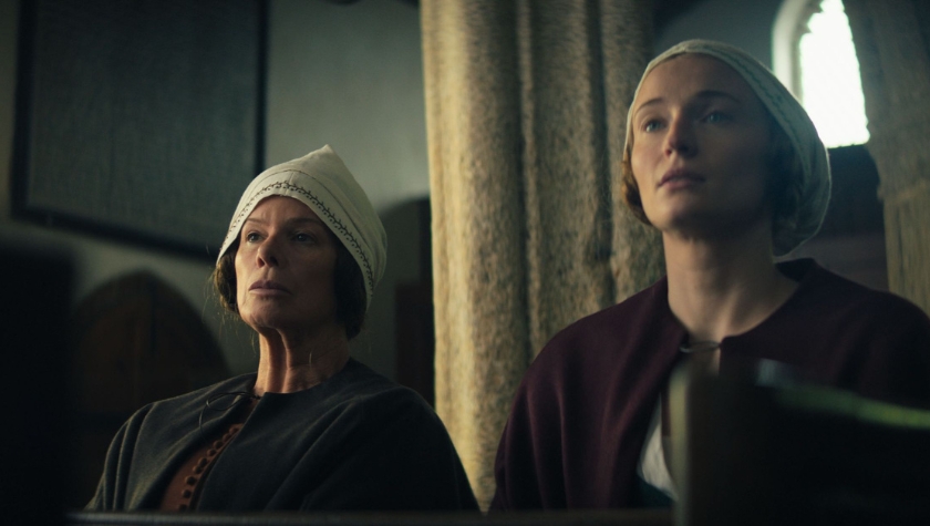 Marcia Gay Harden and Sophie Turner in 'The Dreadful'