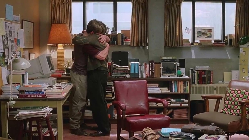 Matt Damon and Robin Williams in 'Good Will Hunting'