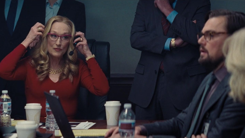 Meryl Streep and Leonardo DiCaprio in 'Don't Look Up'