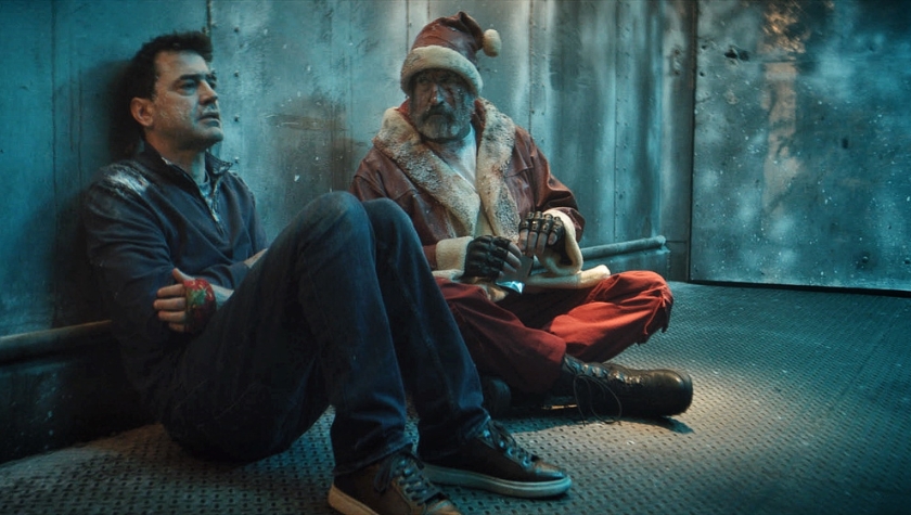 Ron Livingston and Rob Riggle in 'Christmas at the Kringles'
