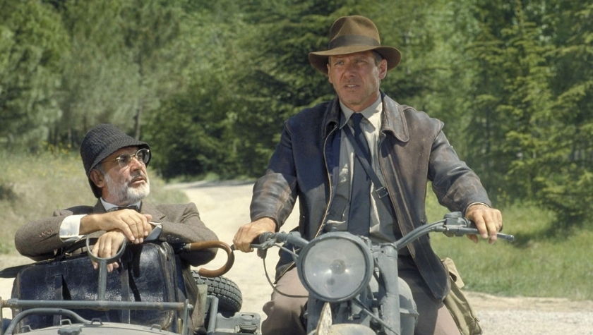 Sean Connery and Harrison Ford in 'Indiana Jones and the Last Crusade'