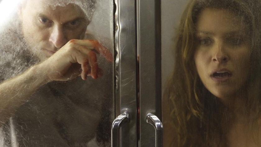 Shea Whigham and Jill Wagner in 'Splinter'